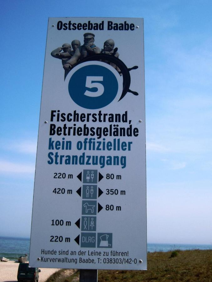 Ferienwohnung Baabe Exterior foto